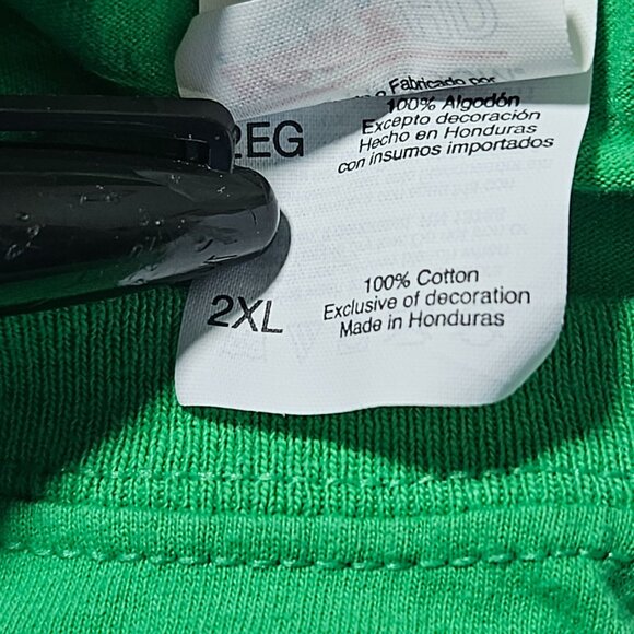 Micky Mouse Pappy T-Shirt Mens Size 2XL Grandpa Grandfather Green Short Sleeve - Picture 4 of 5